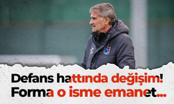 Trabzonspor'da defans hattında büyük değişim