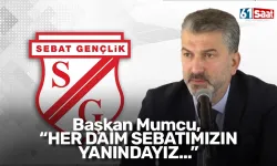 Başkan Mumcu'dan Sebat Gençlik Spor'a destek!