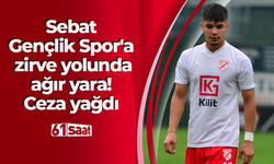 Sebat Gençlik Spor'a zirve yolunda ağır yara! Ceza yağdı