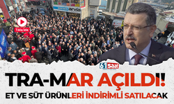 TRA-MAR açıldı! Vatandaşa indirimli et ve süt ürünleri satılıyor! İşte fiyatlar...