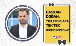 Trabzonspor Başkanı Doğan açıkladı! "Telefonlara tek tek göndereceğim"