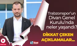 Trabzonspor Başkanı Ertuğrul Doğan açıklamalarda bulunacak