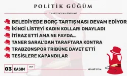 Politik Güğüm - 3 Kasım 2024