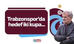 Trabzonspor'da hedef iki kupa...