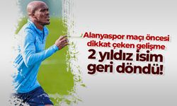 Trabzonspor'un 2 yıldızı sahaya indi!