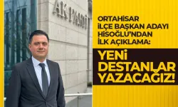 AK Parti Trabzon Ortahisar İlçe Başkan adayı Dr. Seyit Hisoğlu'ndan ilk açıklama!