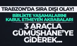 Trabzon'da sıra dışı olay! Genç kadının 9 akrabası 3 araçla Gümüşhane'ye gidip araca bindirdi!