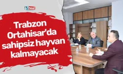 Trabzon Ortahisar'da sahipsiz hayvan kalmayacak