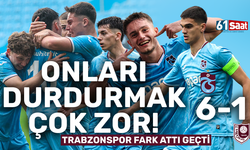 Trabzonspor'un gençleri FK Sarajevo karşısında plaka yazdı! 6-1'lik net galibiyet