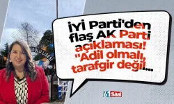 İYİ Parti'den flaş AK Parti açıklaması! "Adil olmalı, tarafgir değil...