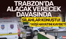 Trabzon'da alacak verecek cinayeti...