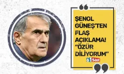 Şenol Güneş'ten flaş açıklama! "Özür diliyorum..."