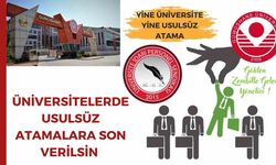 ÜNİPERSEN’den Gümüşhane Üniversitesi’ndeki atamalara tepki