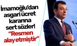 İmamoğlu’dan asgari ücret kararına sert sözler! “Resmen alay etmiştir”