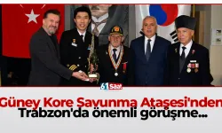 Güney Kore Savunma Ataşesi'nden Trabzon'da önemli görüşme...