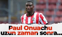 Paul Onuachu uzun zaman sonra…