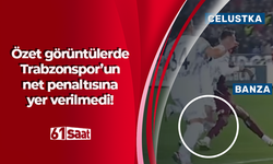 Trabzonspor'un net penaltısı özet görüntülerde yok!