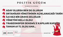 Politik Güğüm - 20 Aralık 2024