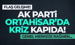 AK Parti Trabzon Ortahisar'da kriz kapıda! En büyük ilçede 2. aday...