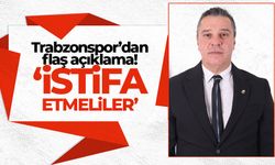 Trabzonspor istifa istedi!