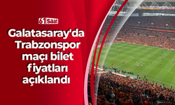 Galatasaray'da Trabzonspor maçı bilet fiyatları açıklandı