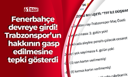 Fenerbahçe devreye girdi! Trabzonspor’un hakkının gasp edilmesine tepki gösterdi