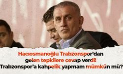 Hacıosmanoğlu Trabzonspor’dan gelen tepkilere cevap verdi! Trabzonspor’a kahpelik yapmam mümkün mü?