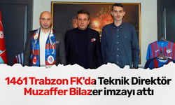 1461 Trabzon FK'da Teknik Direktör Muzaffer Bilazer imzayı attı