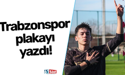 Trabzonspor plakayı yazdı!