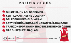 Politik Güğüm - 03 Aralık 2024