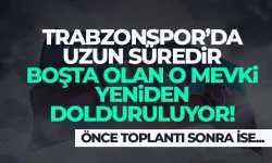 Trabzonspor'da uzun süredir yer almayan o görev tekrar etkinleştirilebilir...