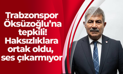 Trabzonspor Öksüzoğlu’na tepkili! Haksızlıklara ortak oldu, ses çıkarmıyor