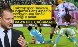 Trabzonspor Başkanı Doğan'ın Barış Alper'in pozisyonu ile ilgili konuştu...