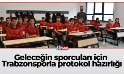 Geleceğin sporcuları için Trabzonsporla protokol hazırlığı