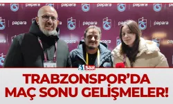 Trabzonspor'da maç sonu gelişmeleri!