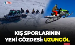 Kış sporlarının yeni merkezi: Uzungöl...