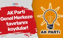 AK Parti Genel Merkeze tavırlarını koydular!