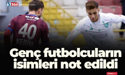 Genç futbolcuların isimleri not edildi