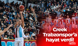 Creek Trabzonspor’a hayat verdi!