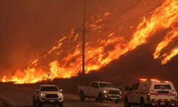 Los Angeles'ta  yeniden yangın  çıktı!