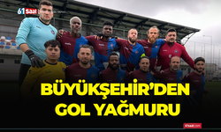 Trabzon Büyükşehir'den gol yağmuru