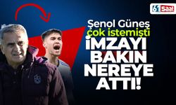 Şenol Güneş çok istemişti! Yeni takımına erkenden imza attı