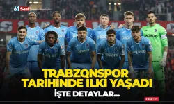 Trabzonspor, tarihinde ilki yaşadı!