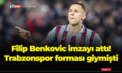 Filip Benkovic imzayı attı! Trabzonspor forması giymişti