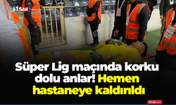 Süper Lig maçında korku dolu anlar! Hemen hastaneye kaldırıldı