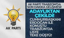 AK Parti Trabzon'da flaş gelişme! Zeki Kavanoz adaylıktan çekildi...