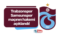 Reeder Samsunspor  - Trabzonspor maçının hakemi açıklandı