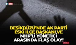 Beşikdüzü’nde AK Parti Eski İlçe Başkanı, MHP’li yöneticiyi falçata ile kesti!