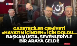 Başkan Usta’nın imza gününde Gazeteciler Cemiyeti doldu taştı…