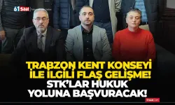 Trabzon Kent Konseyi ile ilgili flaş gelişme! Delegelikleri kabul edilmeyen STK'lar hukuk yoluna başvuracak...